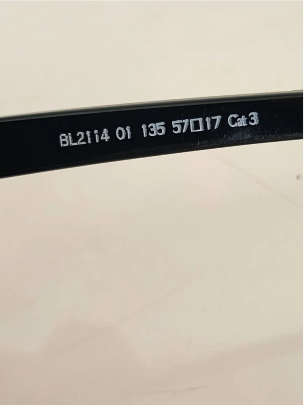 BALMAIN BL2114 Black Gold Gradient Sunglasses 57‎ mm